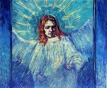 Ван Гог Часть фигуры ангела(по Рембрандту)
